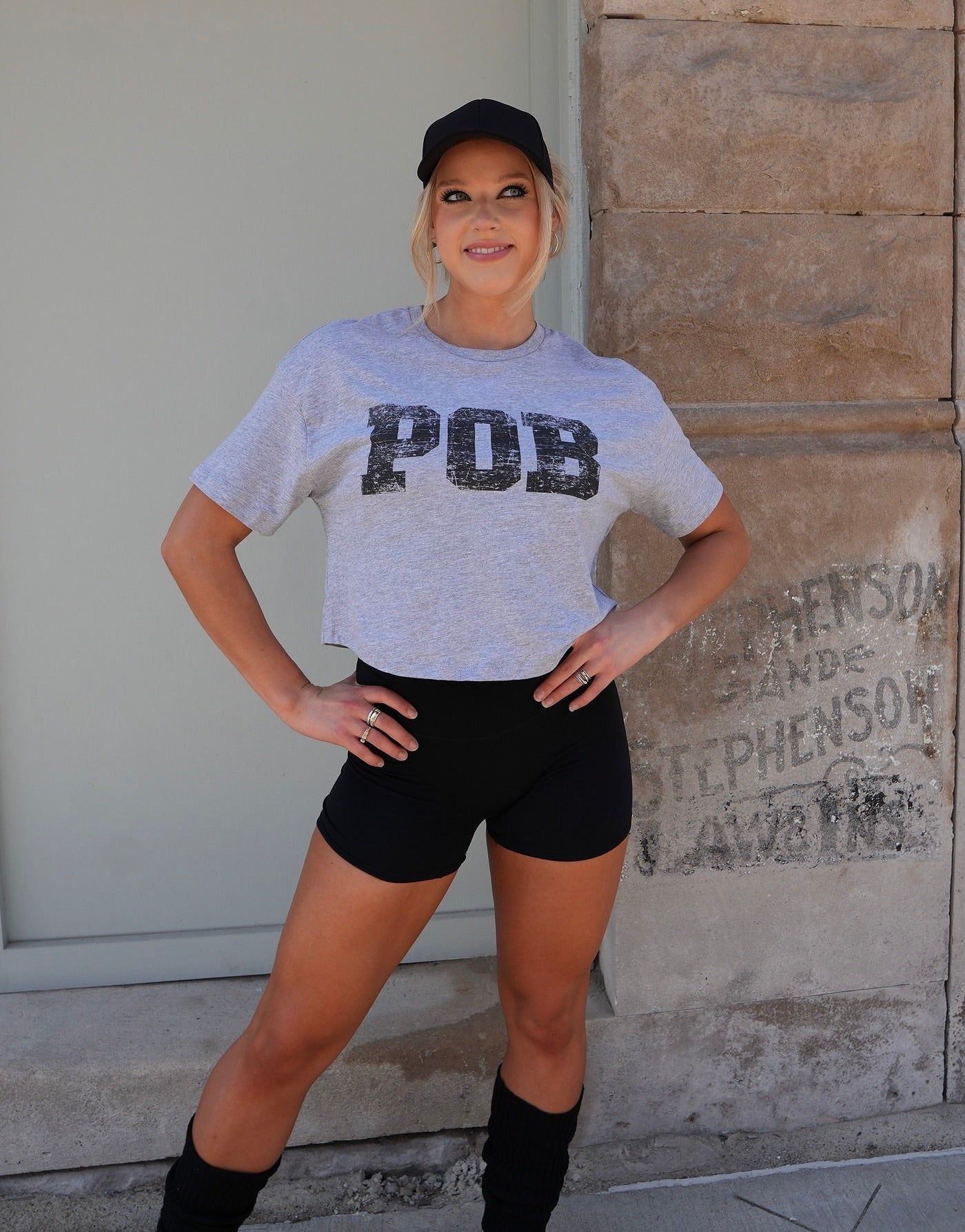 POB Logo Cropped Tee