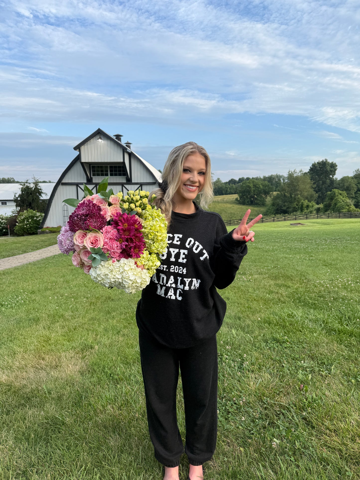 Peace Out Bye Crewneck