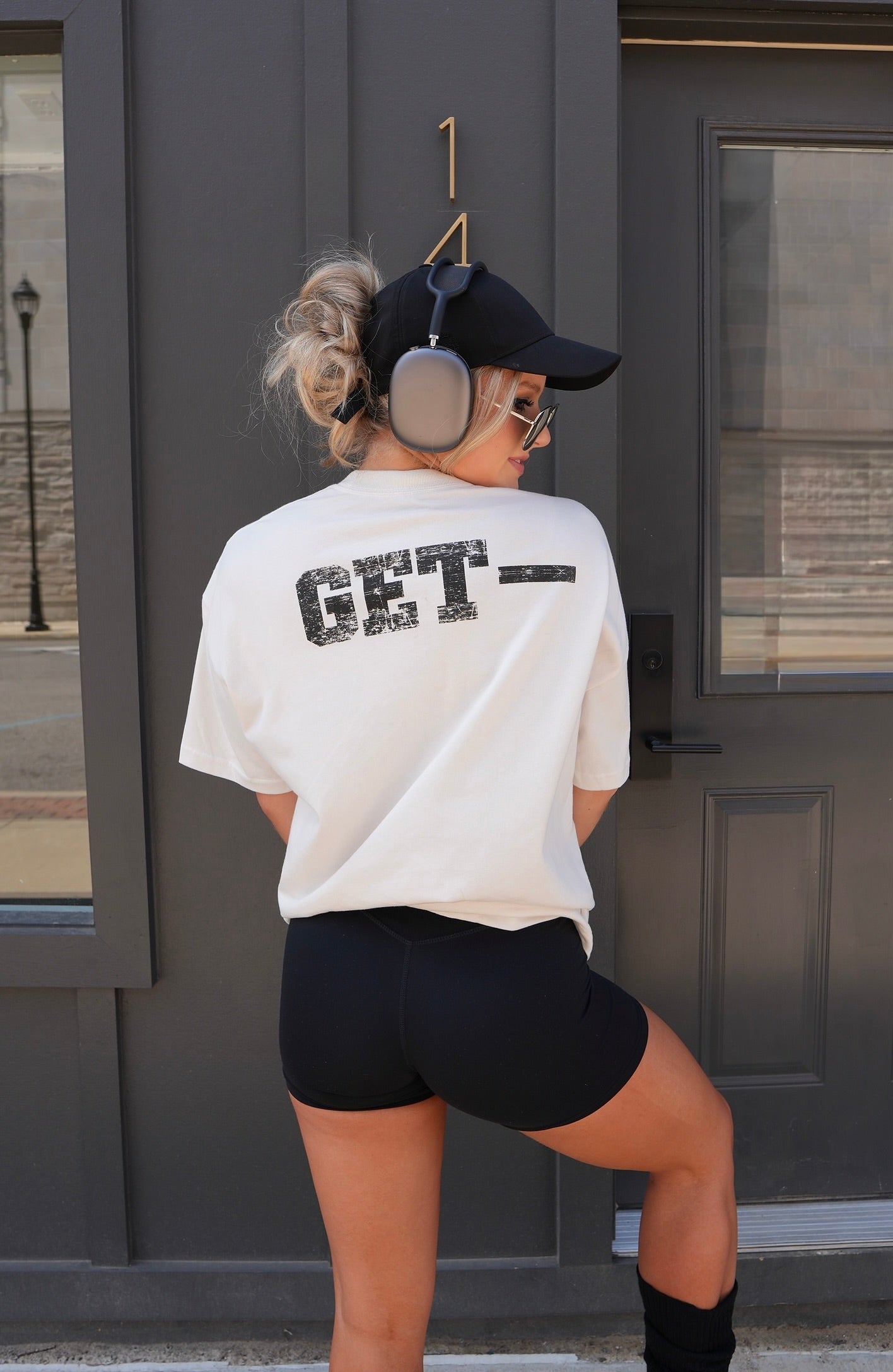 "Pretty Girls Lift Ugly" Oversized Tee