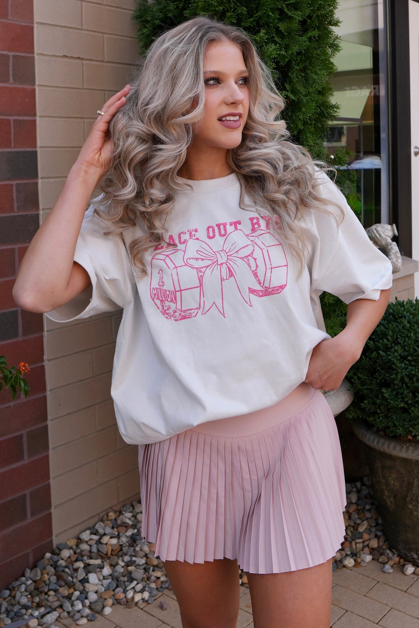 Pretty Dumbbell Oversized Tee