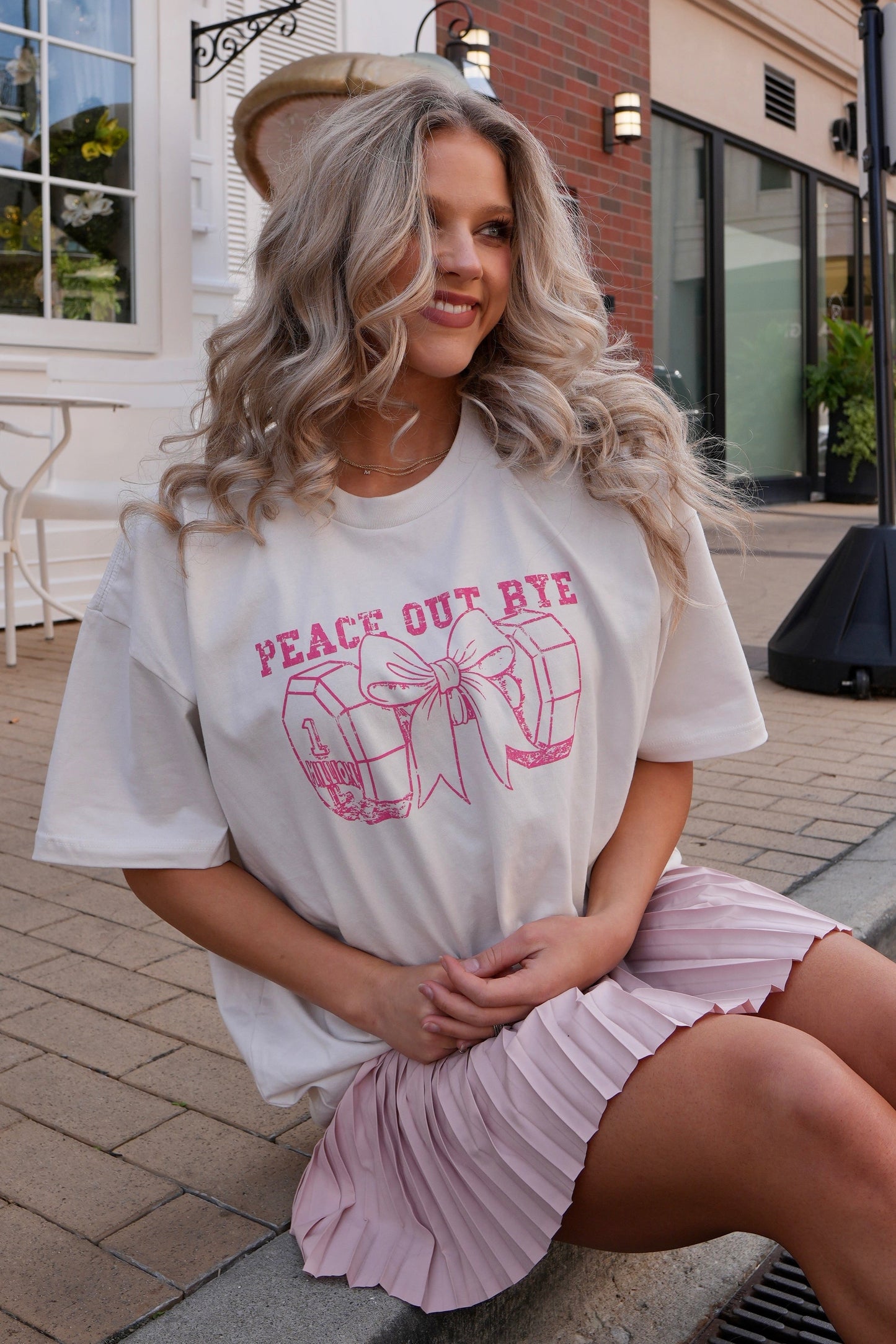 Pretty Dumbbell Oversized Tee