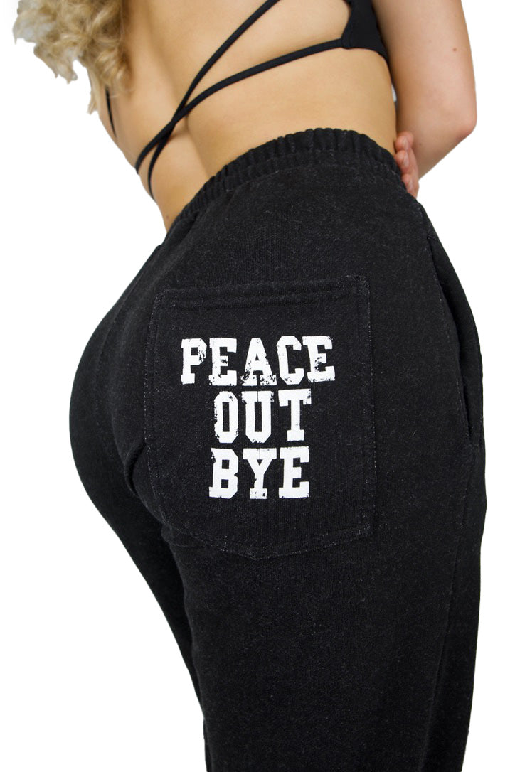Peace Out Bye Joggers